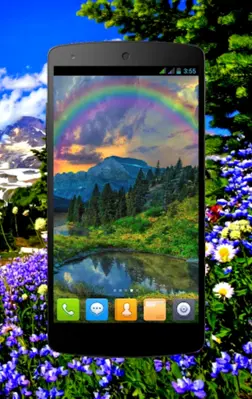 Mountain spring Live Wallpaper android App screenshot 10