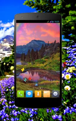 Mountain spring Live Wallpaper android App screenshot 7