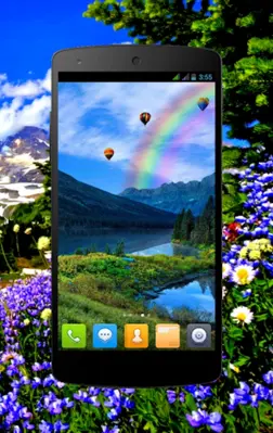 Mountain spring Live Wallpaper android App screenshot 8